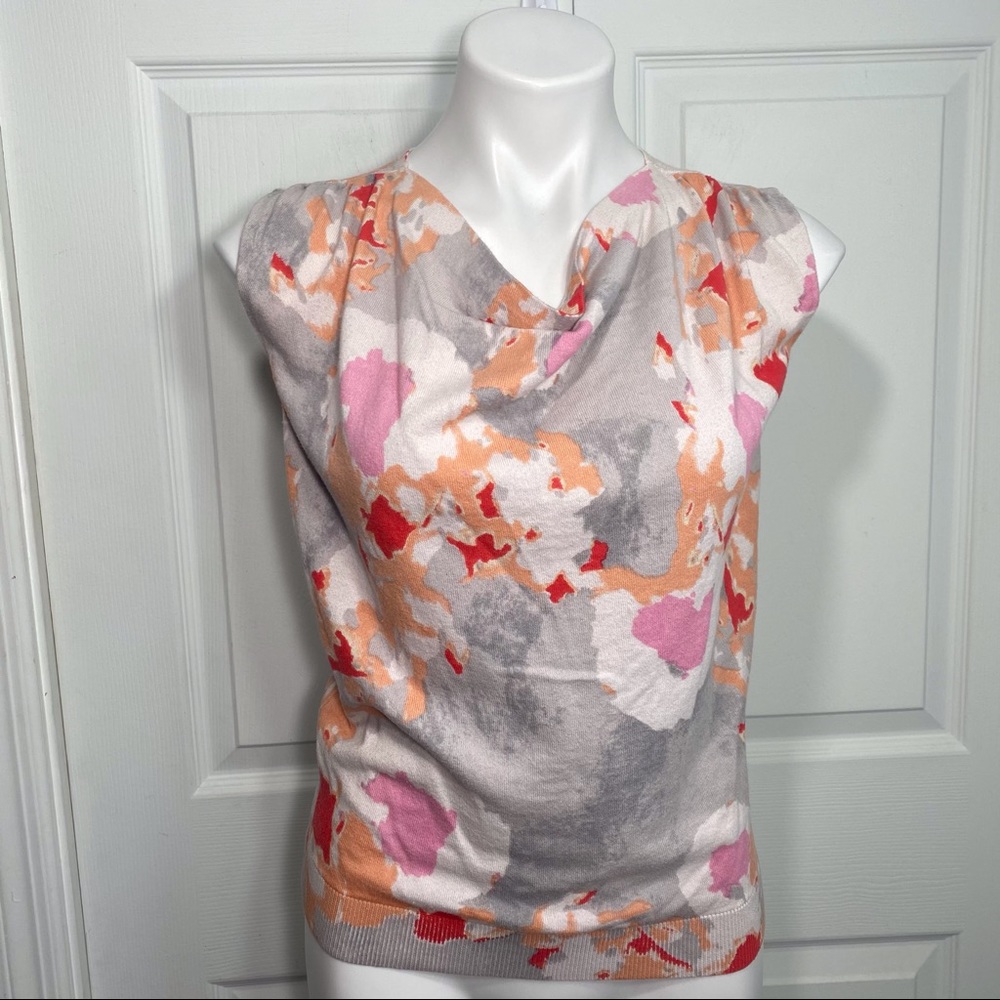 Ann Taylor Petite Crowl Neck Top
